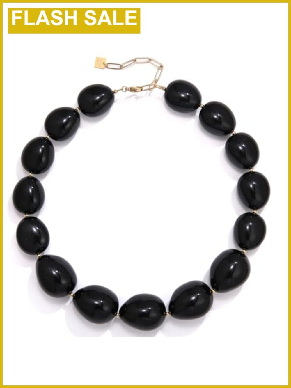 Chunky Resin Beaded Necklace Statement Boho Choker for Women